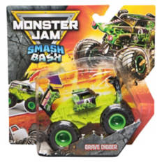 Monster Jam Single Car - Smash & Bash Grave Digger