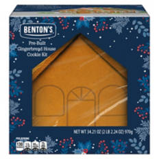 Pre-Built Gingerbread House Cookie Kit, 34.21 oz