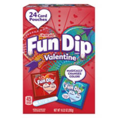 Valentine's Fun Dip Candies, 24 count