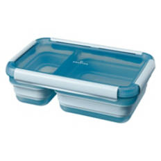 Divided Collapsible Container, Blue