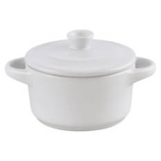 Mini Ceramic Baking Dish - Casserole, White