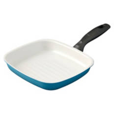Mini Ceramic Grill Pan, Teal