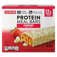 Strawberry Protein Meal Bars, 6 Bars