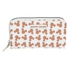 Mickey Character Wallet, Beige
