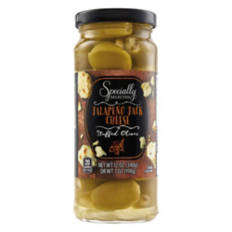 Jalapeno Jack Cheese Stuffed Olives, 12 oz
