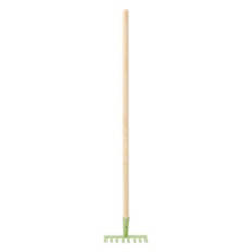 Childrens Gardening Tool - Rake, Green