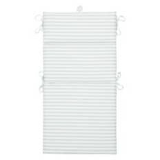 Garden Chair Cushion - Striped Baby Blue