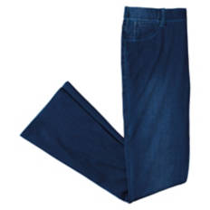 Ladies Flare Jeggings - Blue, L