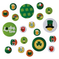 St. Patrick's Day Fashion Accessory - Buttons