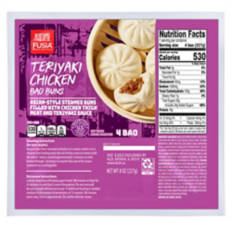 Teriyaki Chicken Bao Buns, 8 oz