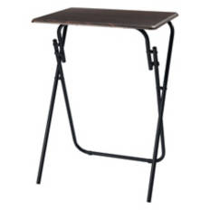 Folding Tray Table - Dark Brown