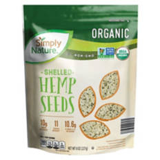 Organic Shelled Hemp Seeds, 8 oz