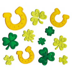 St. Patrick's Day Gel Clings - Clovers