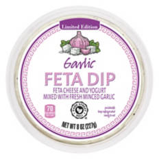 Garlic Feta Cheese & Yogurt Dip, 8 oz