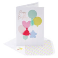 5" x 7" Greeting Card - Balloons