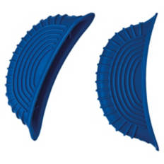 2 Pack Silicone Grippers, Blue
