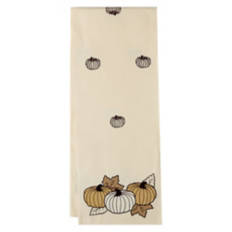 14" x 72" Table Runner - Neutral Pumpkins