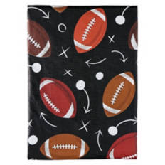 52" X 70" Vinyl Tablecloth, Black