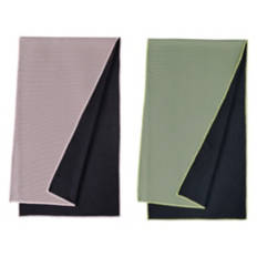 2 Pack Cooling Towels, Green/Pink