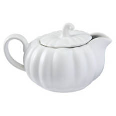 Pumpkin Gravy Boat, White