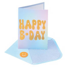 5" x 7" Greeting Card - Happy Birthday