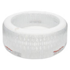 Luxe Inflatable Pool, White