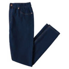 Ladies Lined Jeggings - Blue, M