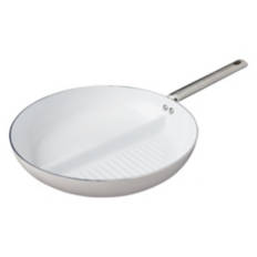 Ceramic Divided Pan, Warm Grey