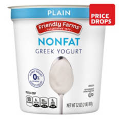 Nonfat  Plain Greek Yogurt, 32 oz