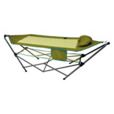 Portable Hammock with Stand, Green