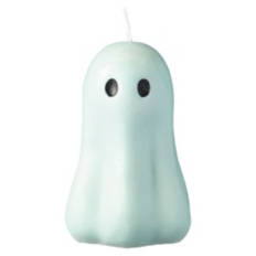Halloween Molded Candle - Ghost, Blue