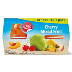 Cherry  Mixed Fruit in 100% Juice - 4 count, 4 oz