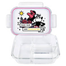 Glass Food Storage Container - Minnie Make Your Own Sunshine