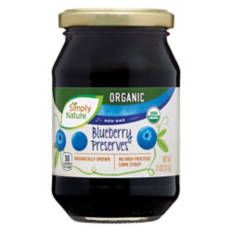 Organic Blueberry  Preserves 11 oz