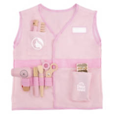 Kids Wooden Roleplay Vest - Beautician