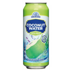 Canned Coconut Water with Pulp, 17.6 fl oz