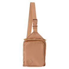 Adjustable Strap Sling Bag, Brown