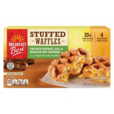 Sausage, Egg & Cheese Stuffed Waffles, 14.81 oz