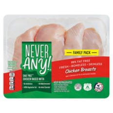 Antibiotic Free Family Pack Chicken Breasts