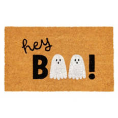 18" x  30" Halloween Coir - Hey Boo