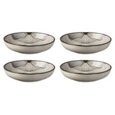 4 Pack Sauce Dishes, Grey