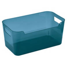 Recycled Storage Large Bin, Blue
