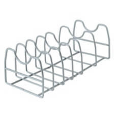 Metal Frame Lid Sorter, Silver