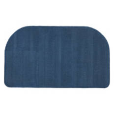 20" x 34" Slice Shaped Kitchen Accent Rug - Blue Vertigo