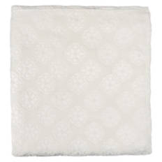 Full/Queen Size Sculpted Blanket, White