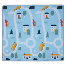 Kids Foldable Playmat - First Animals & City