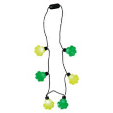 St. Patrick's Day Fashion Accessory - Light Up Necklace