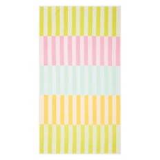 40" x 72" Luxury Beach Towel, Multi Stripe