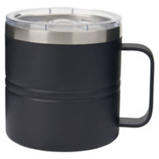 16.5 oz Double Wall Stainless Steel Mug with Lid, Black