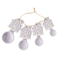 Ceramic Measuring Spoons - Purple Gingerbread